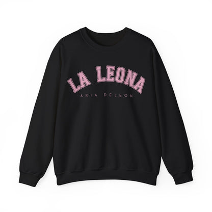 Pink “La Leona” Crewneck Sweatshirt