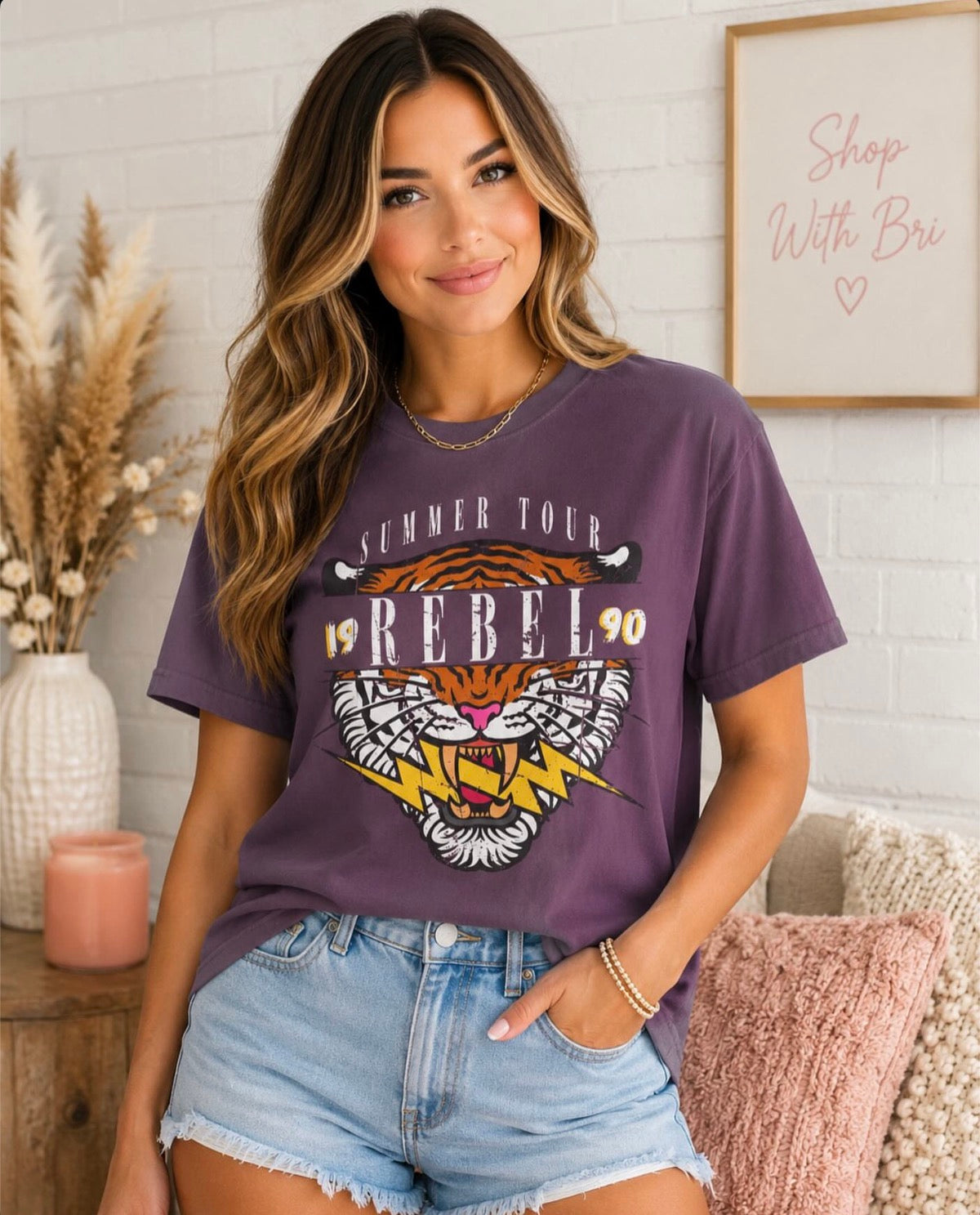 Rebel Tiger Summer Tour Graphic Tee
