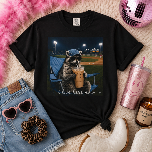 "I Live Here Now" Tee
